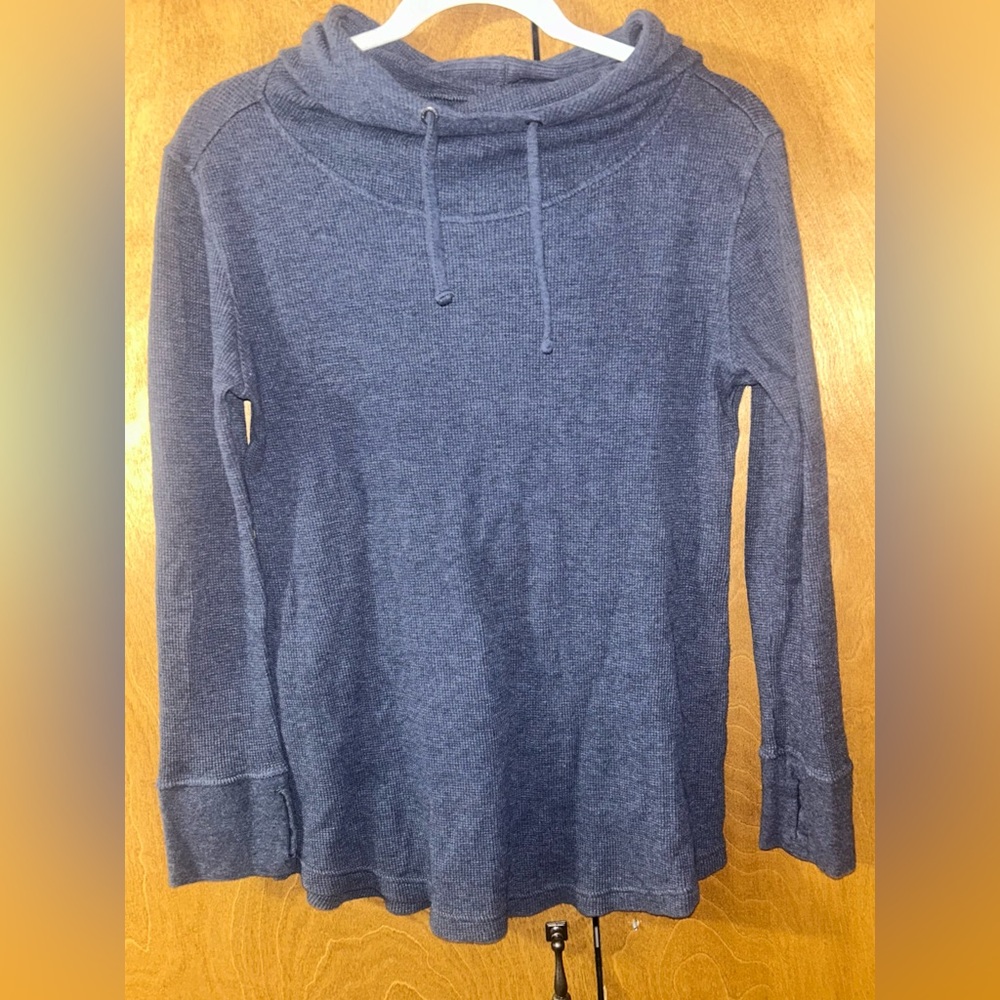 Patagonia Blue Hooded Waffle Tunic 🏔 - Picture 3 of 4